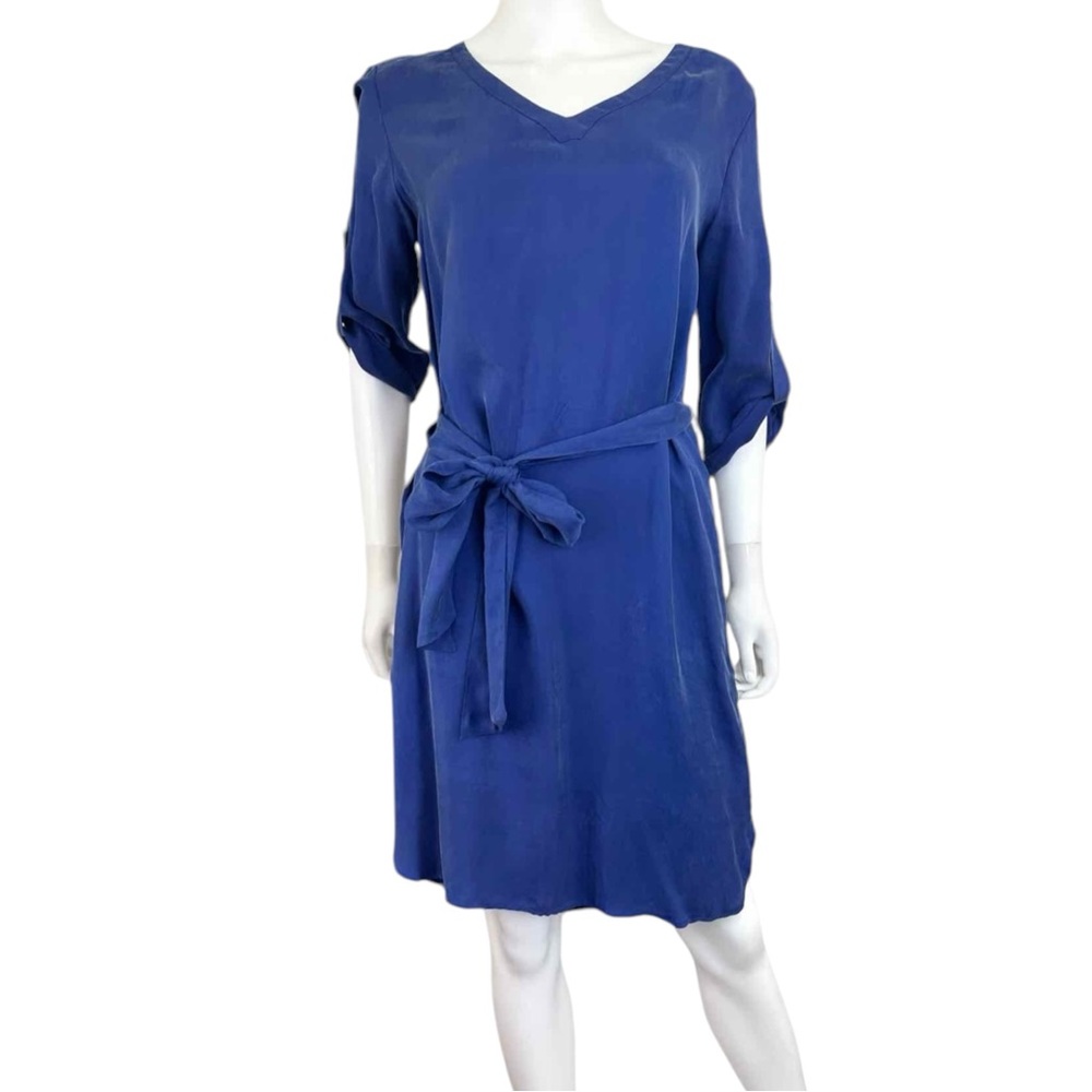 Iris Setlakwe Blue Shift Dress Size 8 A0066